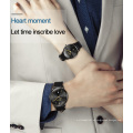 Venta al por mayor OLEVS Brand 5869 Auto Day / Date Reloj de cuarzo analógico Reloj minimalista de cuero Pu Logotipo personalizado OEM para hombres y mujeres